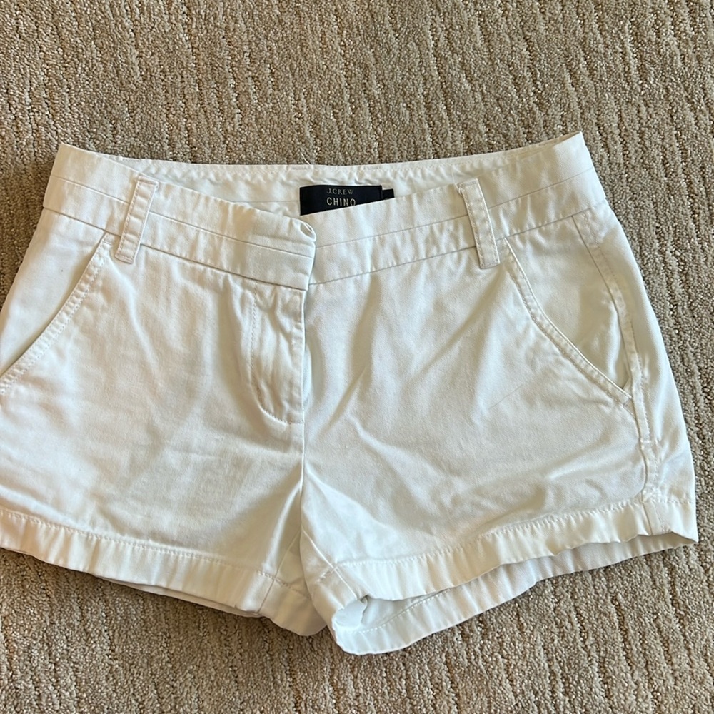 J CREW white shorts